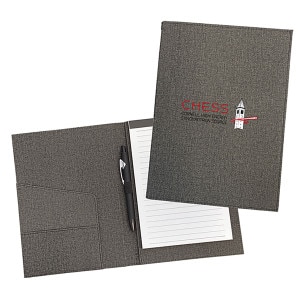 CHESS Grey Padfolio Set