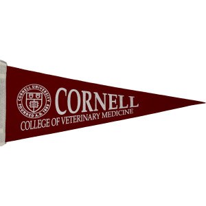 Cornell Veterinary Medicine Pennant