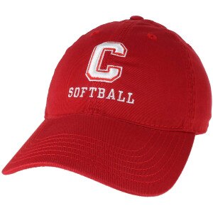 Block C Softball Cap With Back Corn