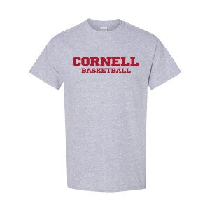 Cornell Basketball with C frnt Logo