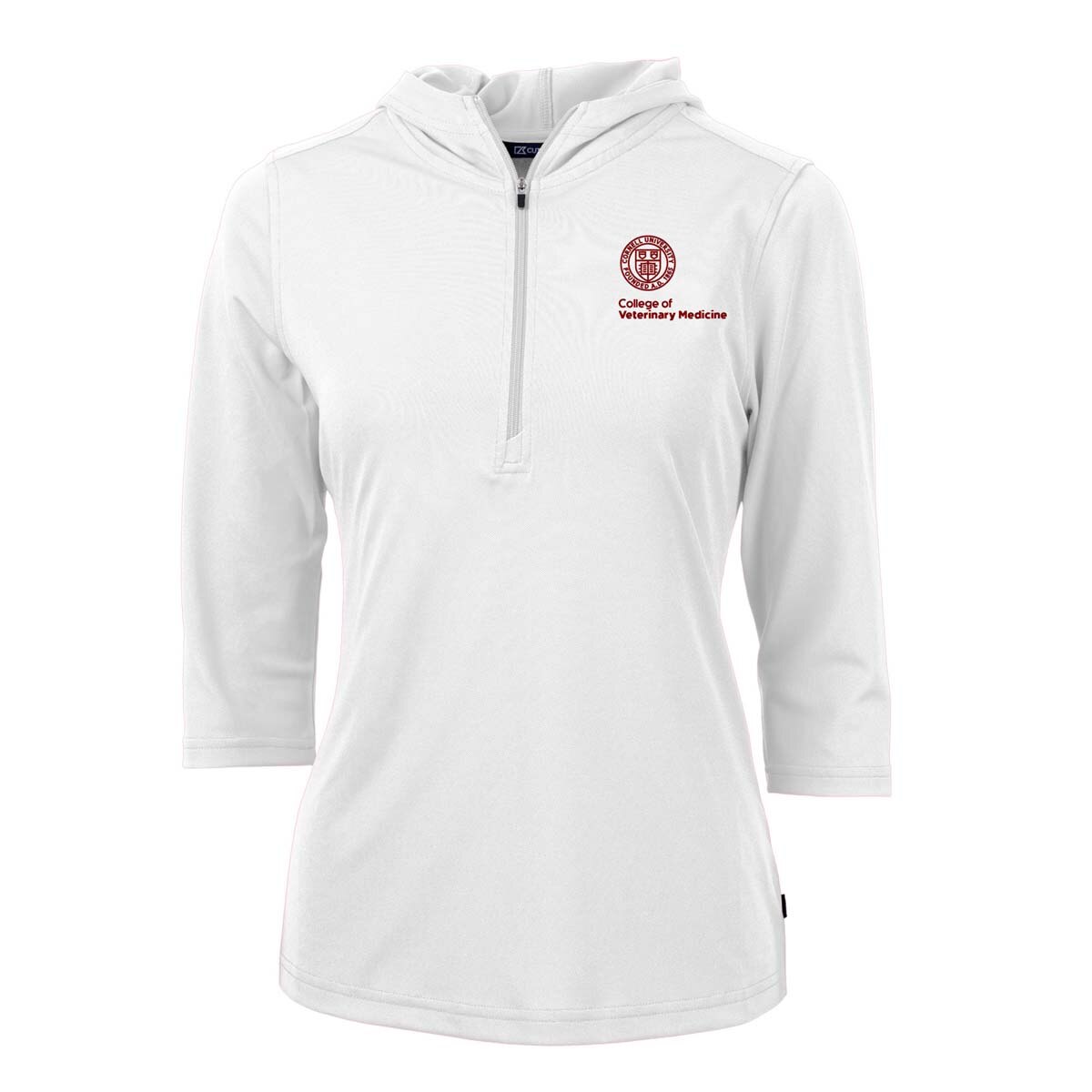 Women's Cornell Veterinary white