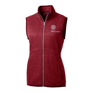 Women's Cornell Veterinary red
