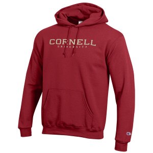 Cornell over University 3D Emb. Hoo